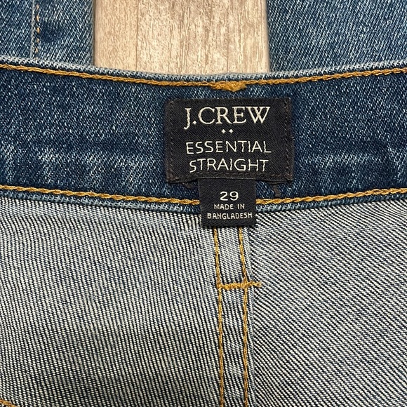 J. Crew Essential Straight Jeans, Size 29 - Picture 3 of 3